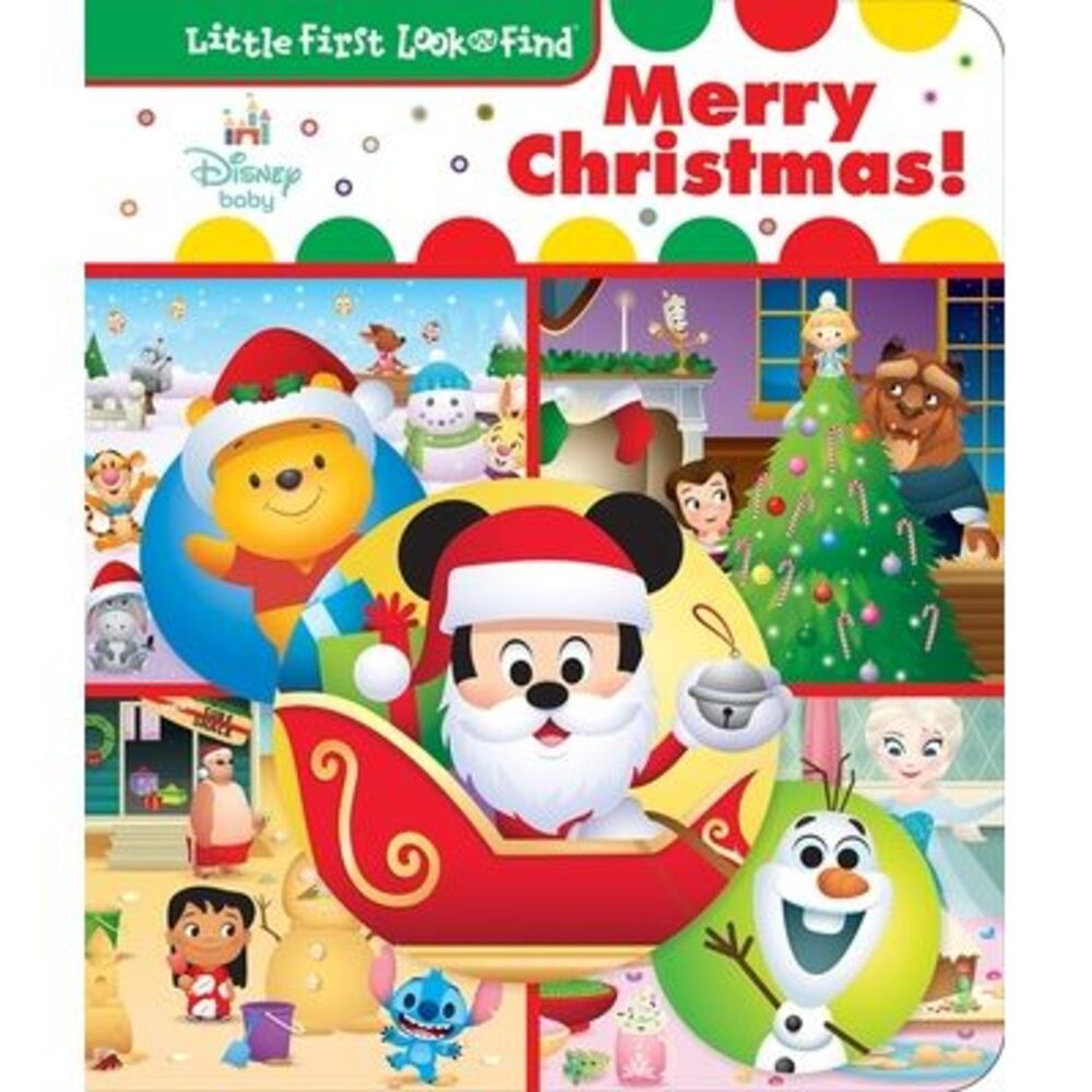 Disney Baby: Merry Christmas! Little First Look and Find -- Pi Kids